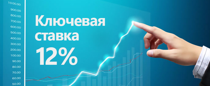 Ключевая ставка – 12% 